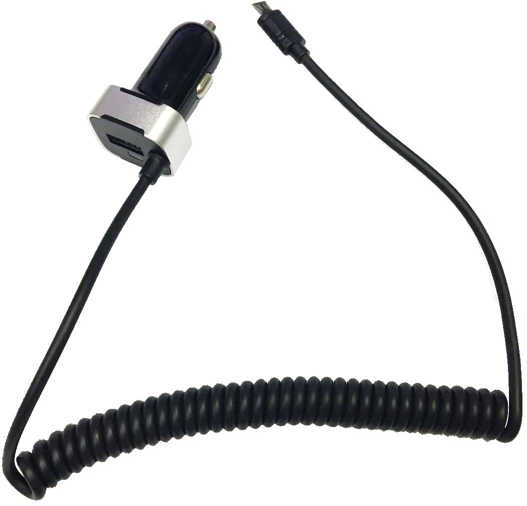 Bild von felixx felixx kfz-lader mit micro-usb und usb-port. USB-Ladegerät (Kfz-Lader mit Micro-USB und USB Port, Schnelles Laden garantiert)