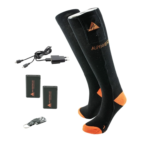 Bild von Alpenheat Beheizte Socken AJ27-RC-S – Komfort in der Kälte