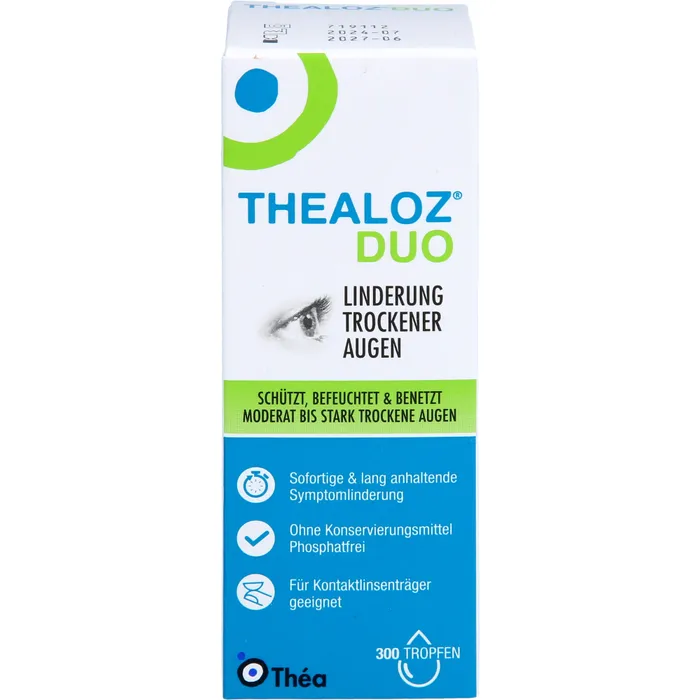 Bild von THEALOZ Duo Augentropfen 10 ml