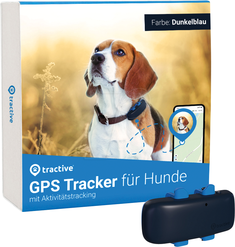 Bild von Tractive GPS Tracker für Hunde | Empfohlen von Martin Rütter | Weltweite Live-Ortung | Weglaufalarm | Gesundheitswarnungen & Aktivitätstracking | Mehrfacher Testsieger
