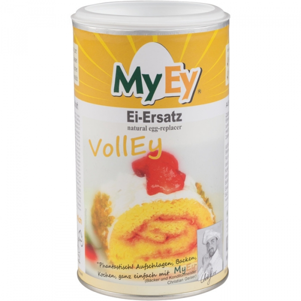 Bild von MyEy VollEy Ei-Ersatz, natürlich & voll aufschlagbar, universell einsetzbar, lactosefrei & vegan, 2er Pack (2 x 200 g)