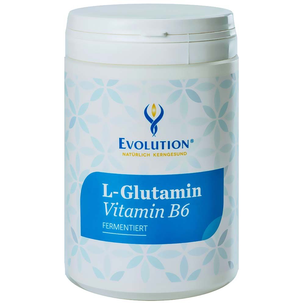 Bild von Evolution L-Glutamin Vitamin B6 Pulver