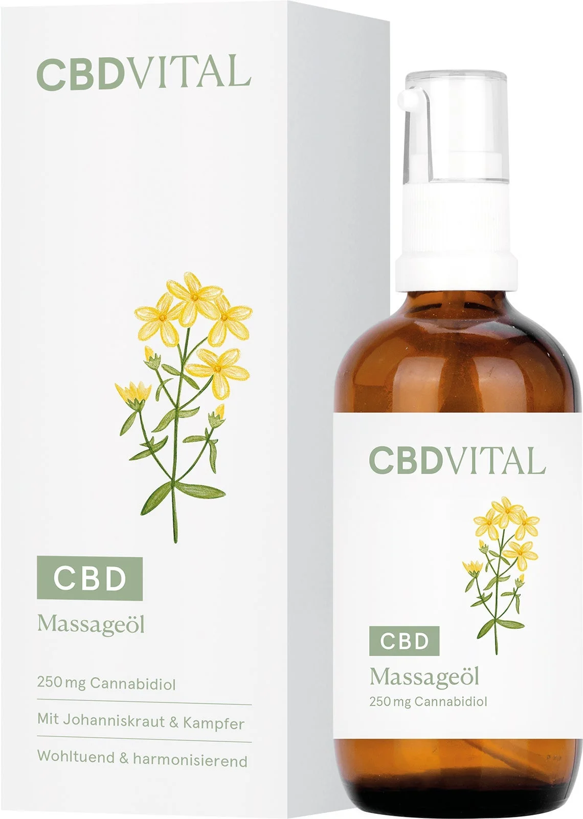 Bild von CBD Massageöl