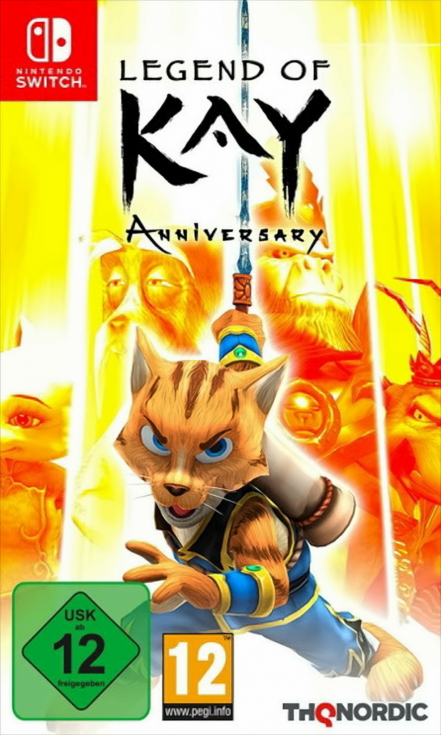 Bild von Nintendo Switch - Legend of Kay Standard (DE Version) (mit OVP) (sehr guter Zustand) (gebraucht)