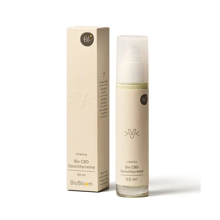 Bild von Bio CBD Gesichtscreme – vitalize