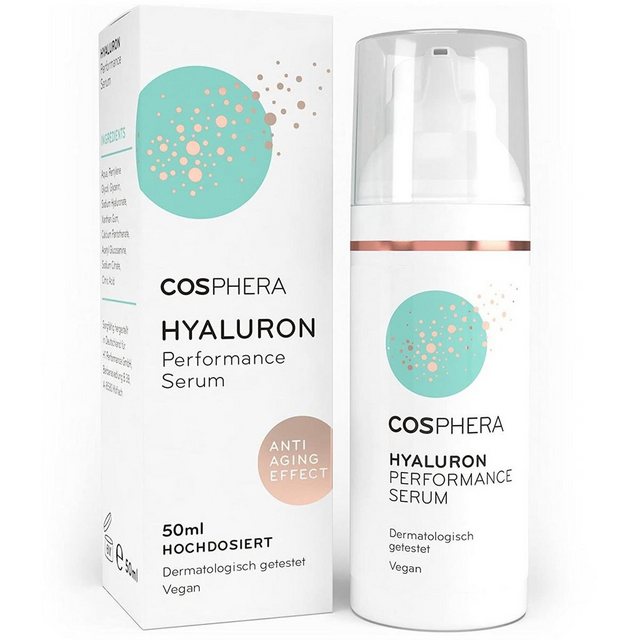 Bild von Cosphera Anti-Aging-Creme Cosphera Hyaluron Performance Serum 50 ml, Effektives Anti-Aging Serum