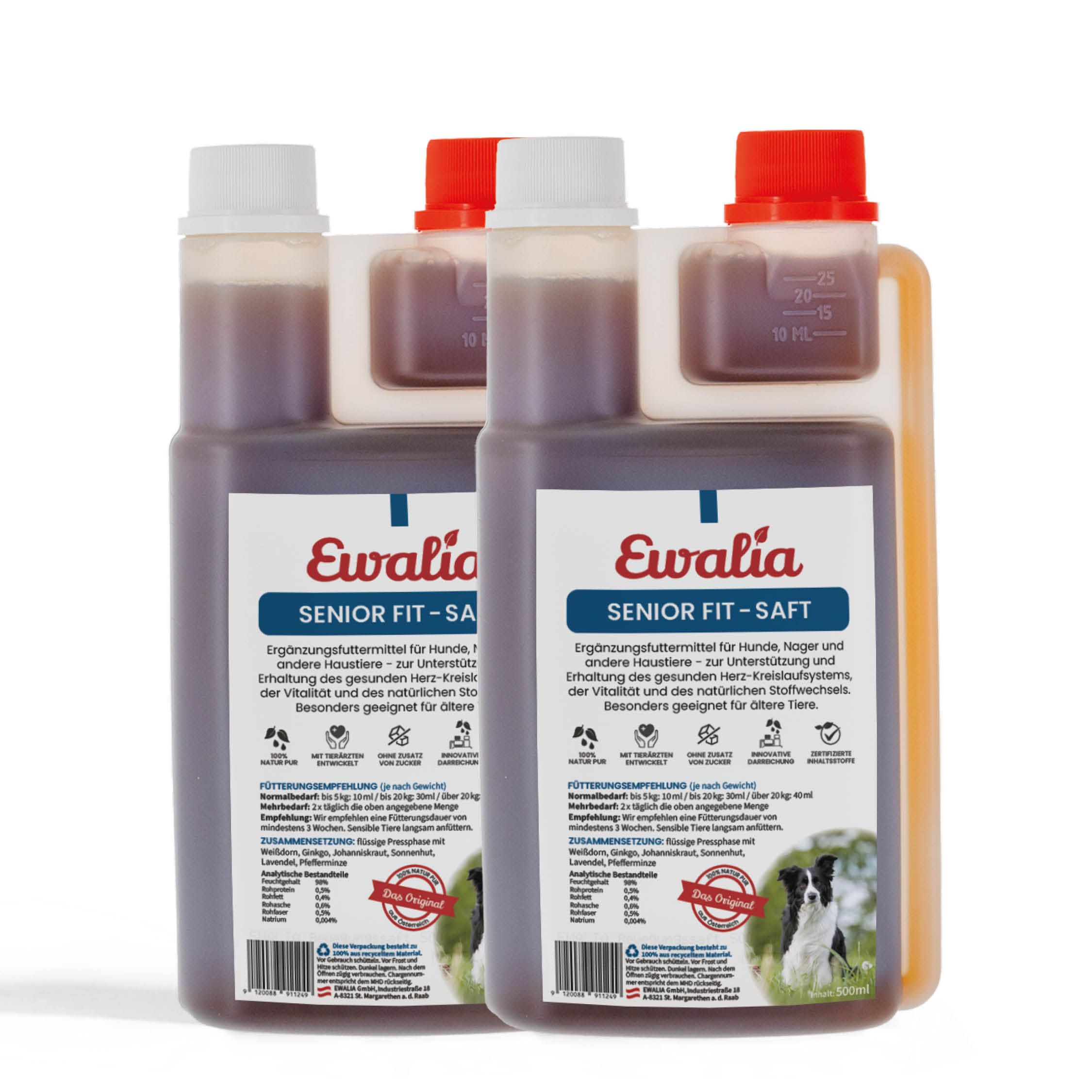 Bild von EWALIA Senior Fit für Hunde Doppelpack