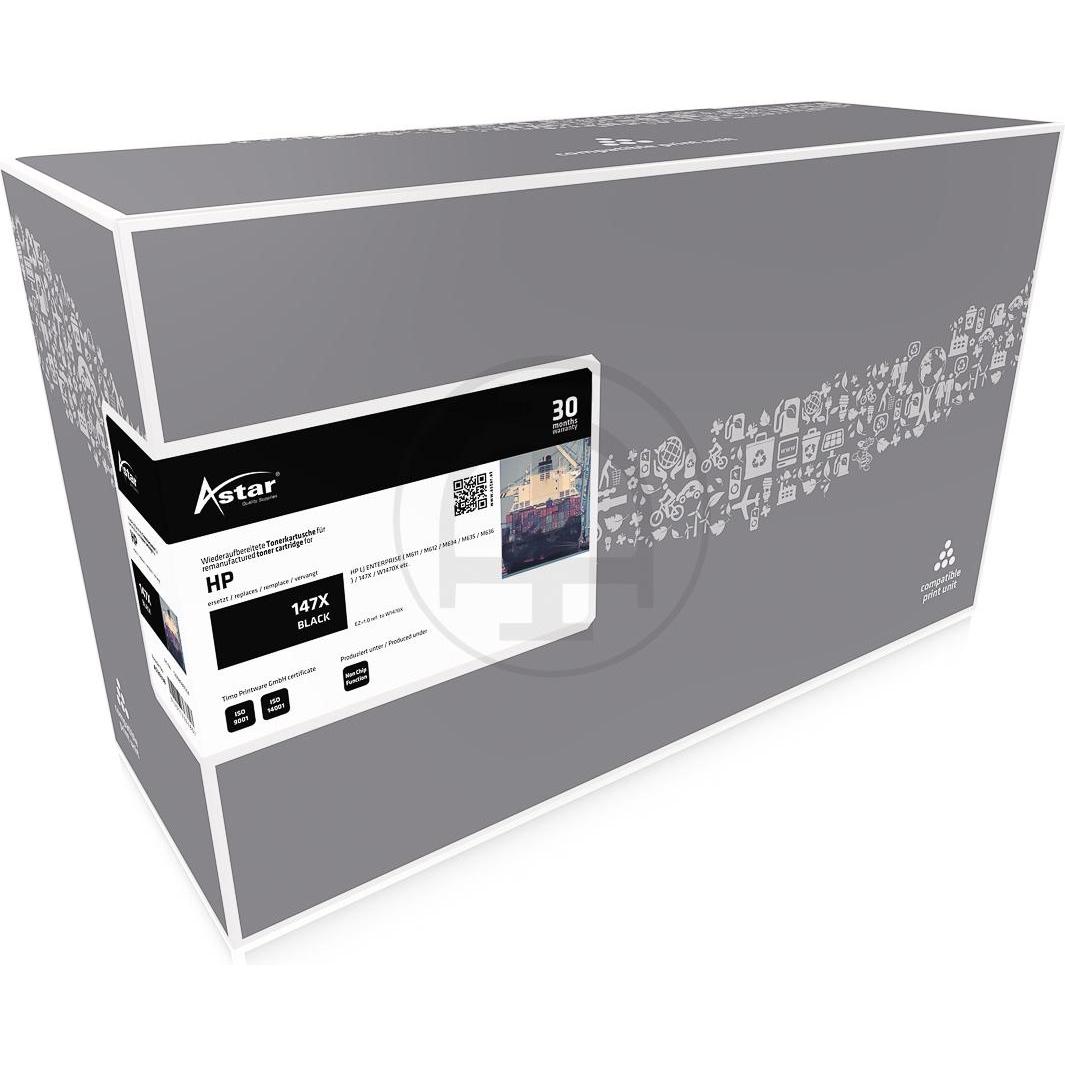 Bild von Astar AS20338 ASTAR HP W1470X LJ Toner black rebuilt 25.200Seiten, Toner
