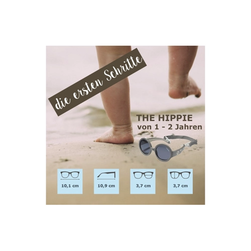 Bild von Mausito Sonnenbrille Kindersonnenbrille THE HIPPIE 6-24 Monate 100% UV400 Schutz