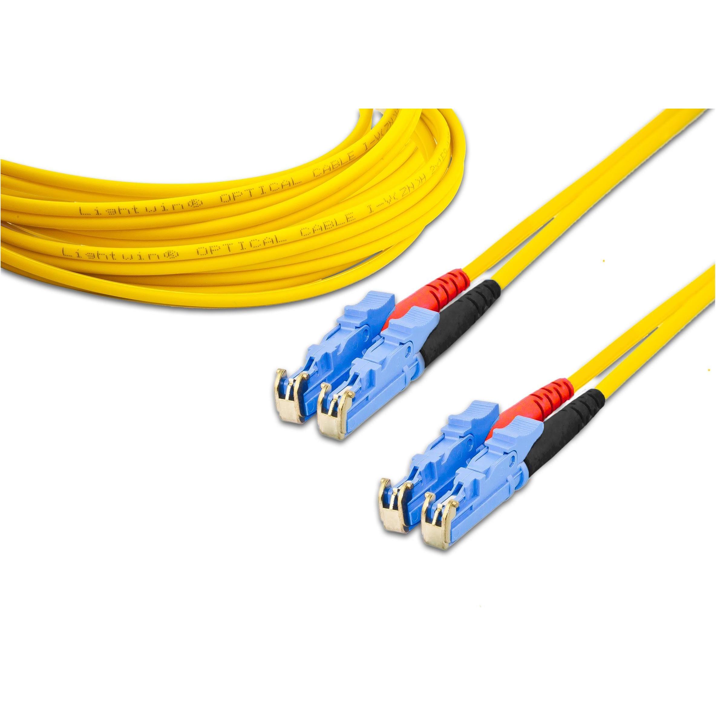 Bild von Lightwin LWL-Patchkabel LSH-LSH, Singlemode, Duplex, 10m (10 m), Netzwerkkabel