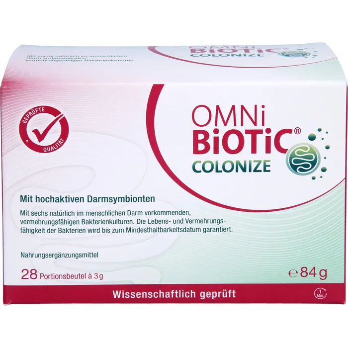 Bild von Omni Biotic Colonize Pulver 28 x 3 g Beutel - Ergänzt die Darmflora