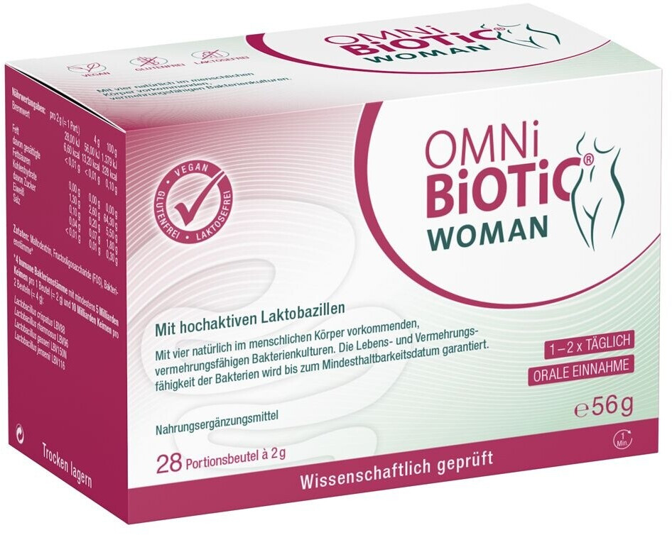 Bild von Omni BiotiC Woman Pulver 14 x 2 g - Nahrungsergänzung für Frauen