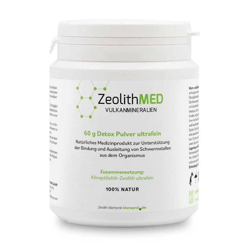 Bild von Zeolith MED Detox-Pulver ultrafein