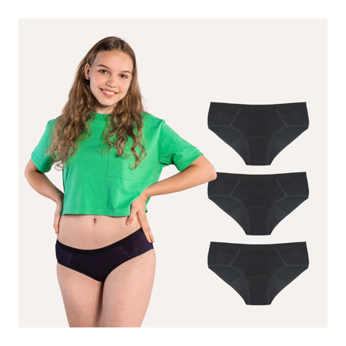 Bild von SELENACARE Multipack Periodenunterwäsche für Teens – Sporty