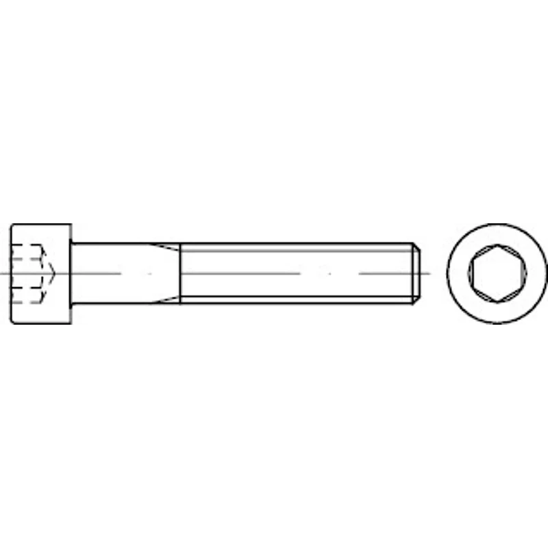 Bild von Zylinderschrauben DIN 912 8.8 M 12 x 25