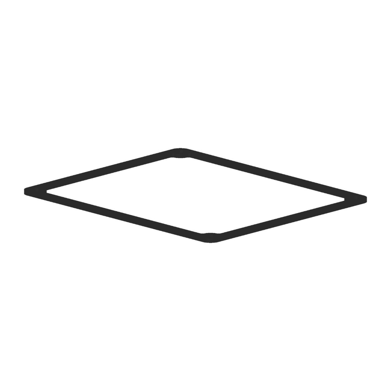 Bild von Dornbracht Dichtung für eMOTE Wand Ersatzteile 091403103 107 x 127 x 2 mm 09140310390