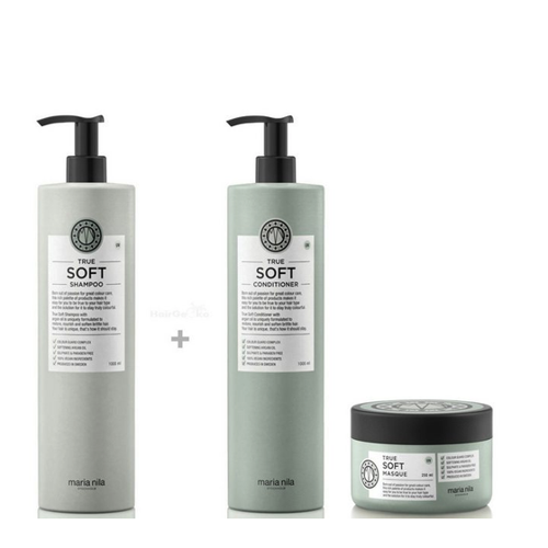 Bild von Maria Nila True Soft XXL Set: Shampoo und Conditioner für optimales Haar