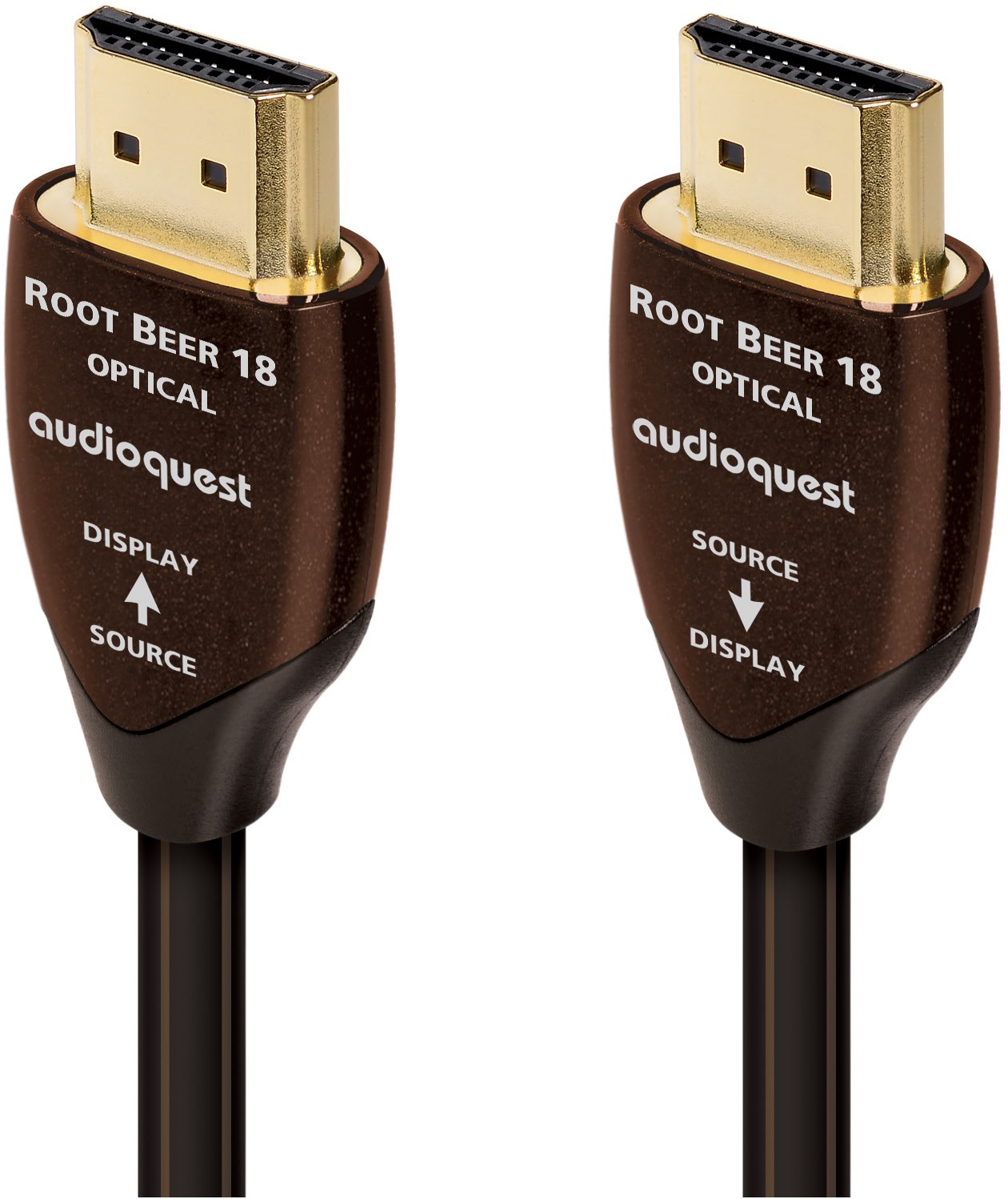 Bild von Root Beer 18G aktives optisches High-Speed-HDMI-Kabel (20m)