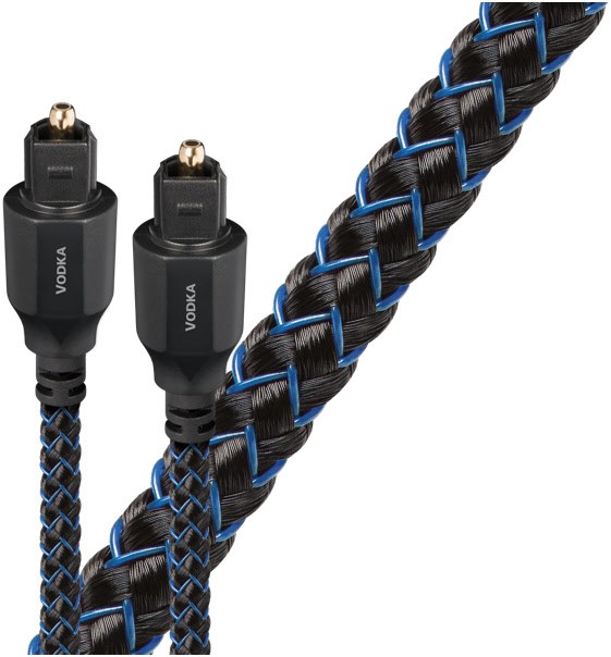 Bild von Vodka Optilink (1,5m) optisches Kabel schwarz/blau