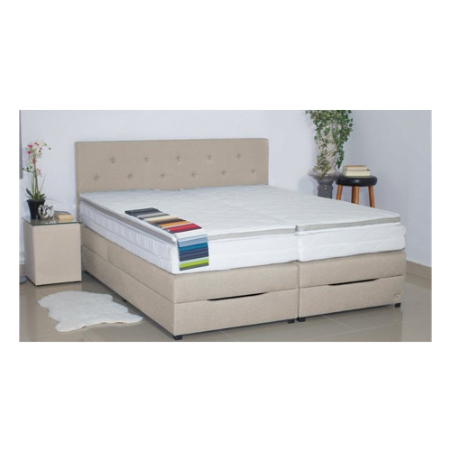 Bild von PAARA Boxspringbett Rio mit Bettkasten und Kopfteilverstellung