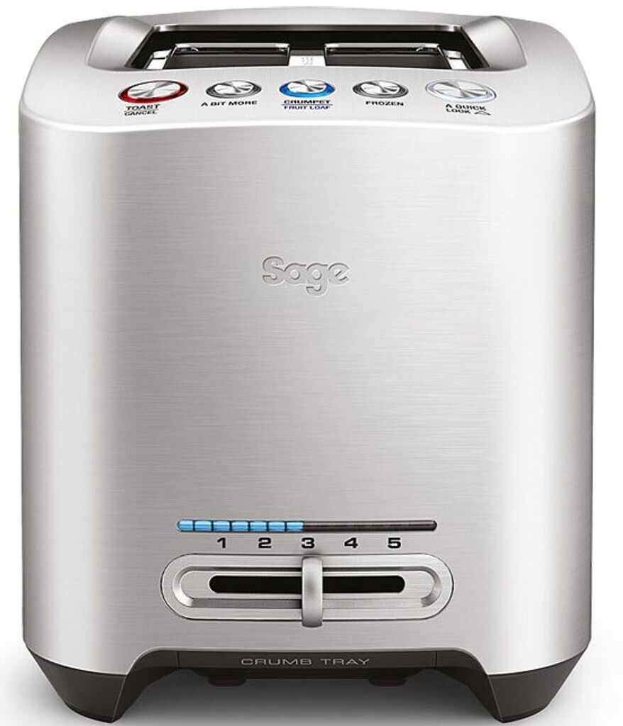 Bild von Sage - The Smart Toast - 2-Scheiben - Toaster - Gebürstetes Aluminium
