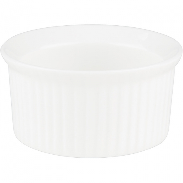 Bild von Maxwell & Williams Auflaufform White Basics Kitchen Rund Porzellan Weiß 60 ml, Porzellan