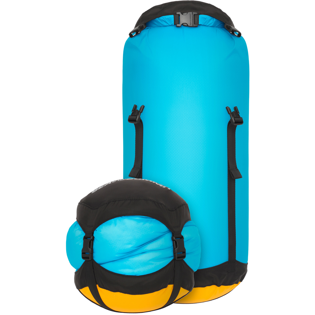 Bild von Sea to Summit - Evac Compression Dry Bag UL M 13L - Kompakte & wasserdichte Tasche - Ultraleicht - Rollverschluss - Wandern & Paddelsport - 21x 21x 43.2cm - Atoll Blue - 94g