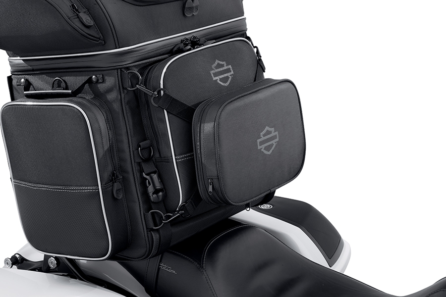 Bild von Harley-Davidson ONYX PREMIUM GEPÄCKKOLLEKTION FAHRER-RÜCKENLEHNENPOLSTER 93300125