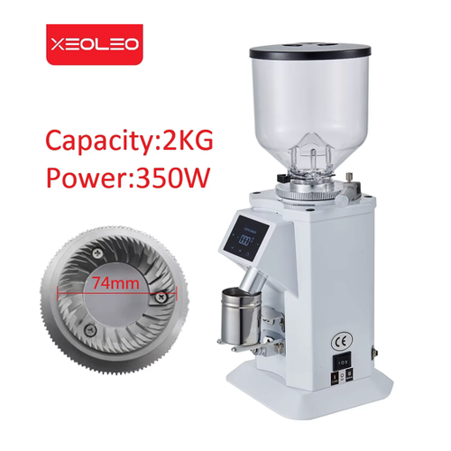 Bild von Xeoleo 350 U/min kommerzielle elektrische Kaffeemühle