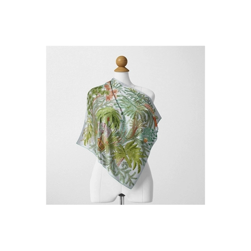 Bild von YRIIOMO Seidentuch Frühling 53cm Quadrat – Eleganz für Damen