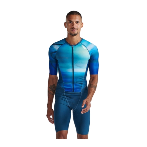 Bild von 2XU Aero Tri Suit für Herren - Der ideale Einteiler für Triathlon-Enthusiasten