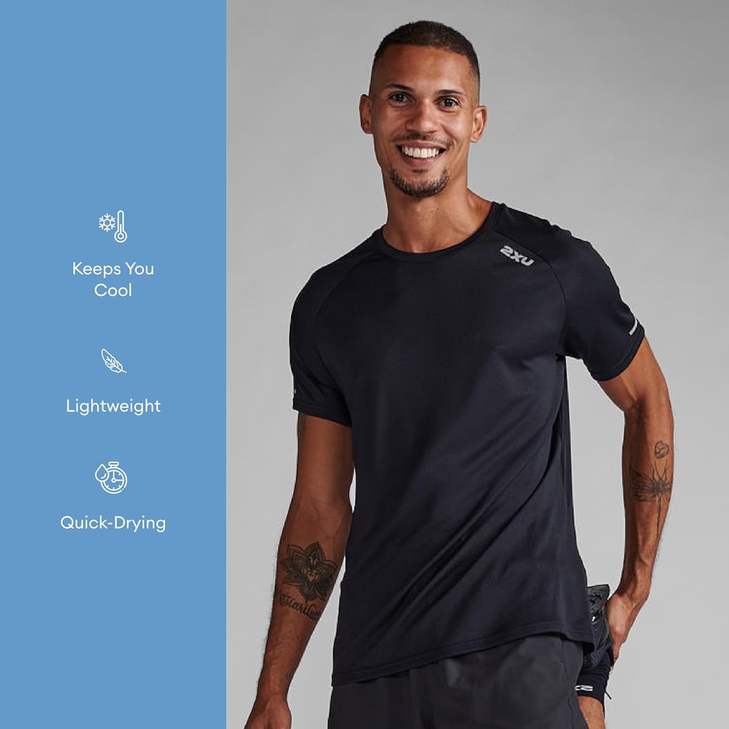Bild von 2xU Laufshirt Aero Tee (1-tlg)