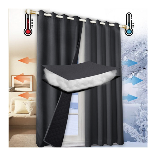 Bild von Jibenhome Vorhang Schlafzimmer – Blickdicht und Thermoisolierend