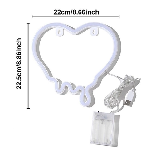 Bild von Rosnek LED Dekolicht Schmetterling/Kirsche/Herz