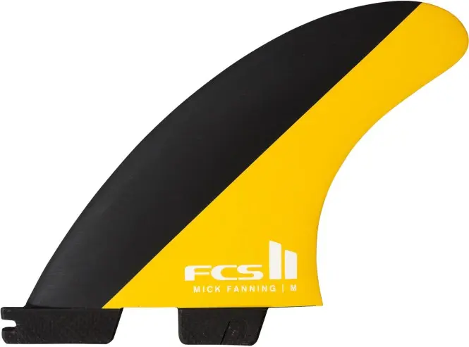 Bild von FCS II MF PC TRI Finnen Set 2024 black/mango - M