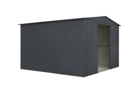 Bild von Globel Industries Gerätehaus / Metall-Gartenmanager "Dream 108" (7,61 m), komplett feuerverzinkt, praktische Schiebetüren