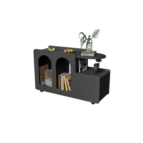 Bild von Odikalo Sideboard Beistellschrank Multifunktionaler Rollen Aufbewahrungswagen