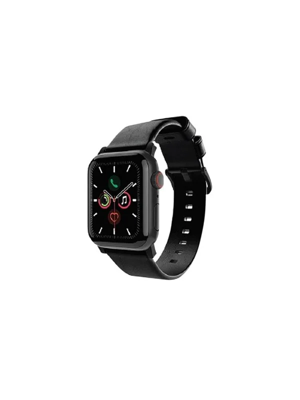 Bild von Journey Leather Band for Apple Watch 42/44/45mm - Black