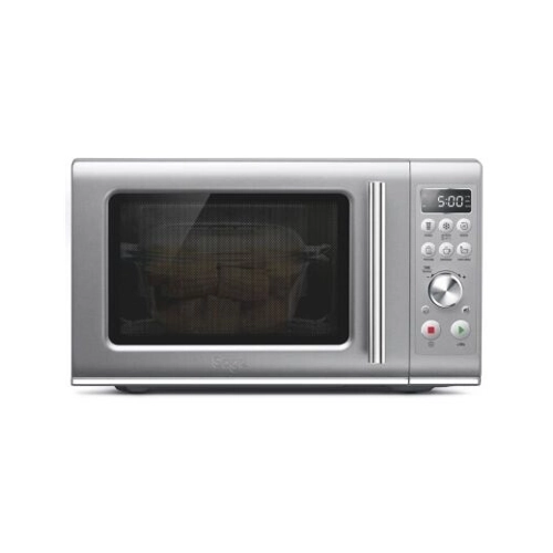 Bild von Sage The Compact Wave Microwave silver – Ein flexibler Küchenhelfer