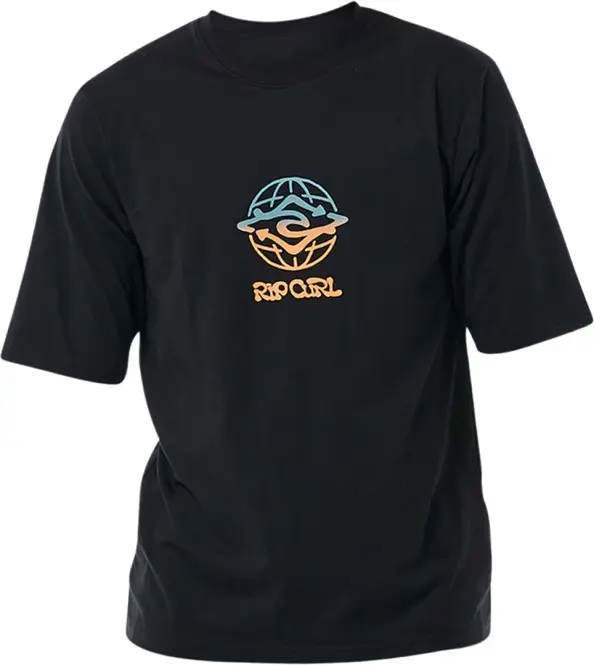 Bild von RIP CURL SWC GLOBE SURFLITE UV T-Shirt 2024 black - L