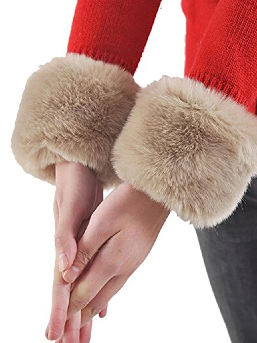 Bild von Damen Wollärmel und Wollhandschuhe