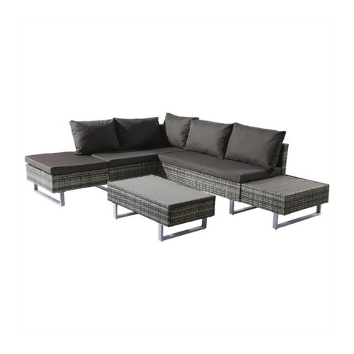 Bild von Autolock Gartenlounge-Set Poly-Rattan-Garnitur