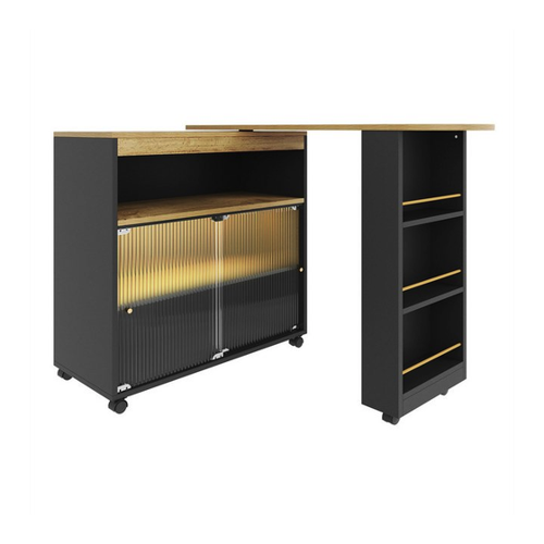 Bild von Modularer autolock Bartisch mit LED-Beleuchtung