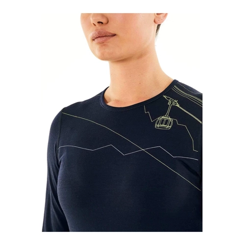 Bild von Icebreaker Women's 200 Oasis LS Crewe: Komfort und Funktionalität vereint