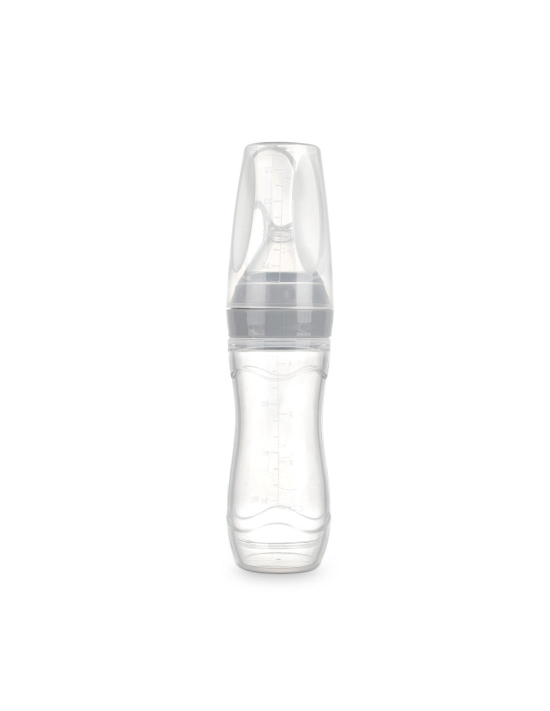 Bild von Haakaa Squeeze Fütter-Flasche mit Löffel