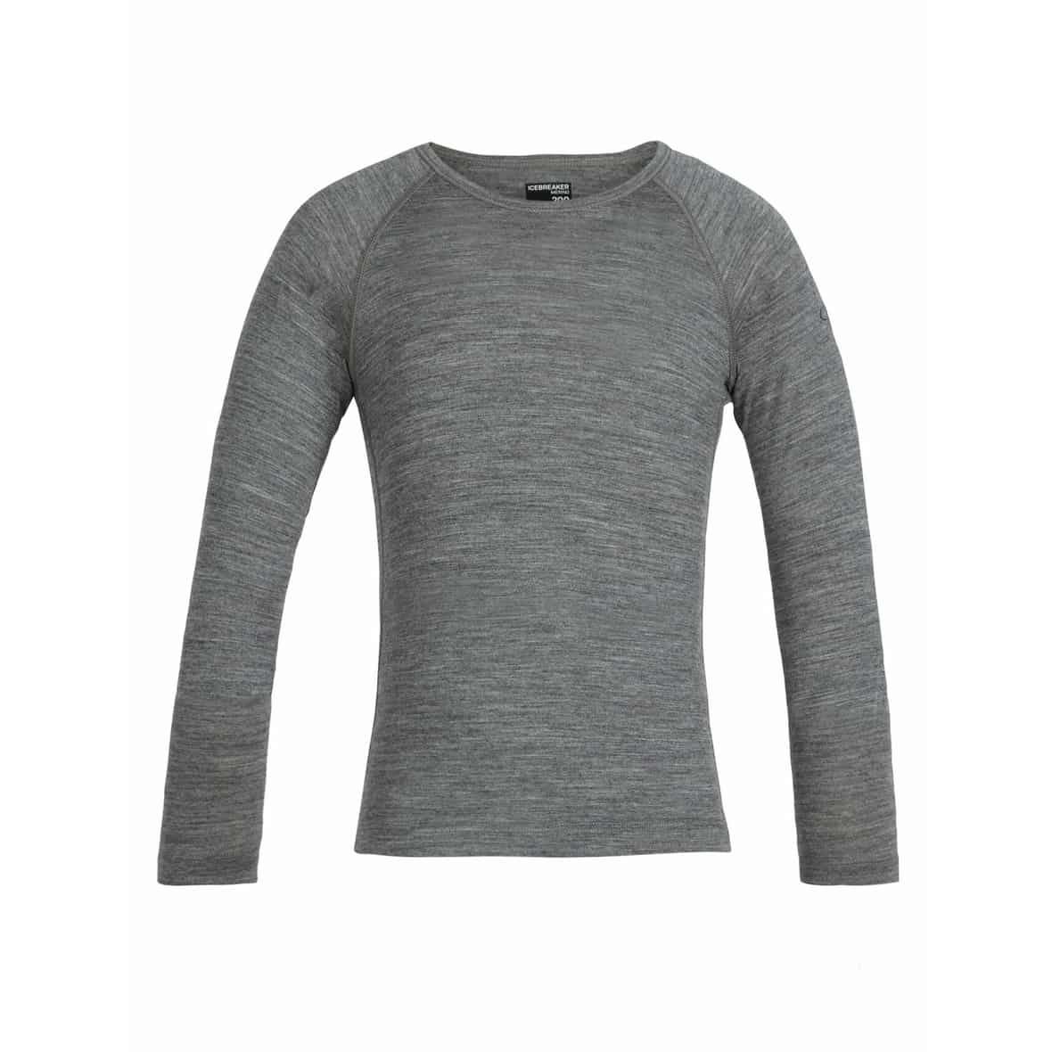 Bild von Icebreaker Merino Kids & Baby Kids 200 Oasis Ls Crewe Kids 200 Oasis Ls Crewe, Kinder & Babies, 10450101302, Gritstone Hthr, Size 06