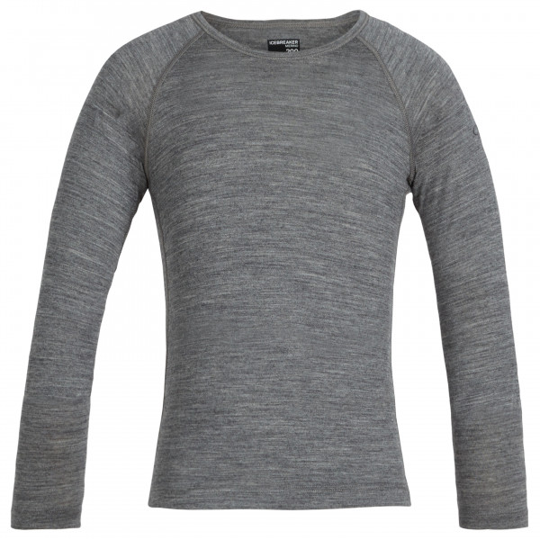 Bild von Icebreaker - Kids 200 Oasis L/S Crewe - Merinounterwäsche Gr 14 grau