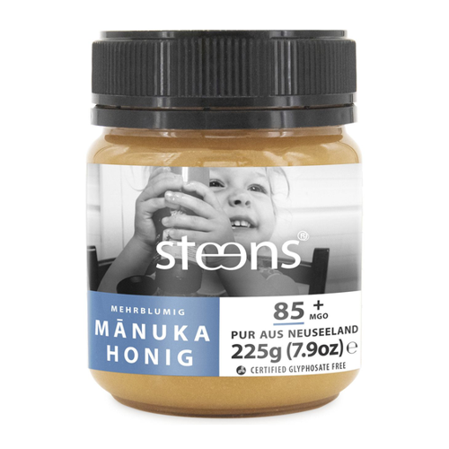 Bild von STEENS Manuka Honig MGO 85+, 225g – Natur pur aus Neuseeland