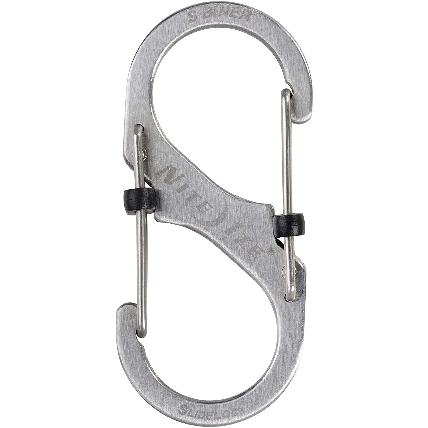 Bild von Nite Ize Karabinerhaken S-Biner Edelstahl Slide-Lock Nr.3 silber