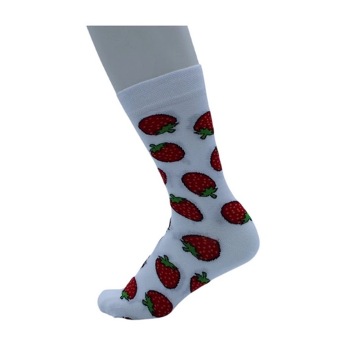 Bild von Abgestrumpft Socken Erdbeere - Bunte Sneaker für jeden Tag